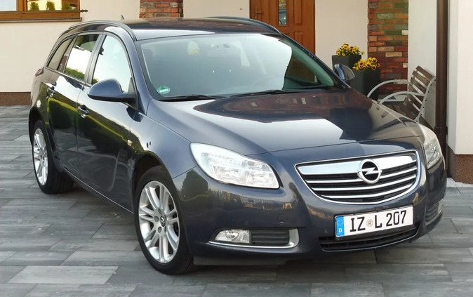 Opel Insignia cena 19900 przebieg: 207154, rok produkcji 2009 z Czarne małe 172